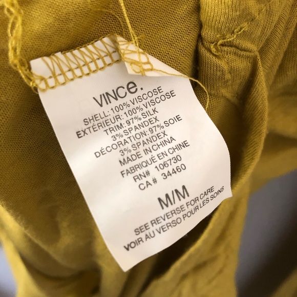 Vince Ballet t neck shirt blouse - Picture 4 of 7